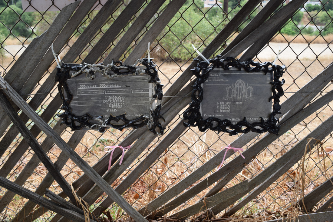 exhibition by clairostorm at solo show online