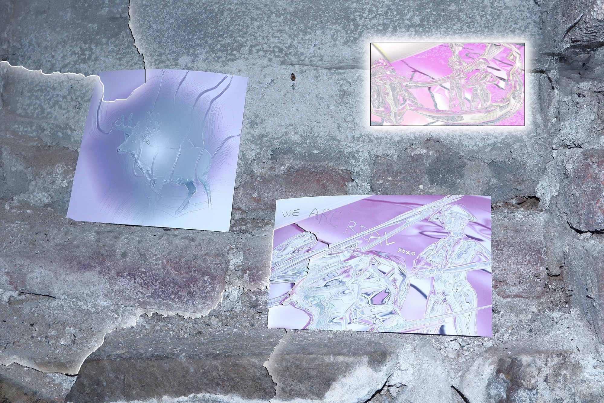 exhibition by eliska jahelkova at solo show online, curated by halo