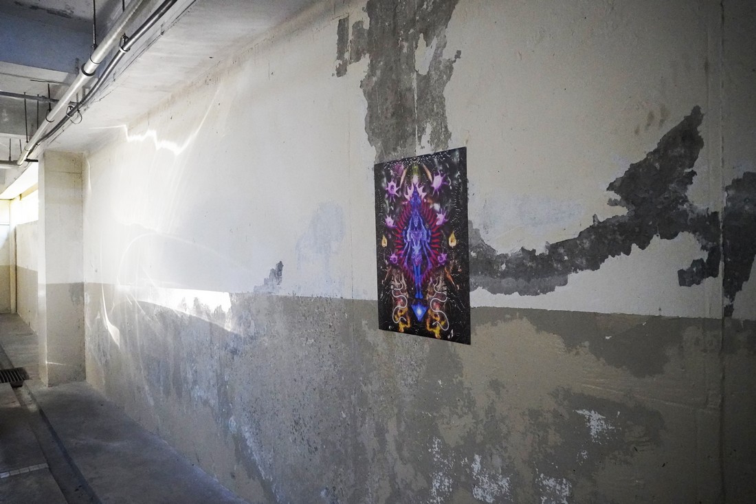 exhibition by artist hiren and giorgia at solo show online