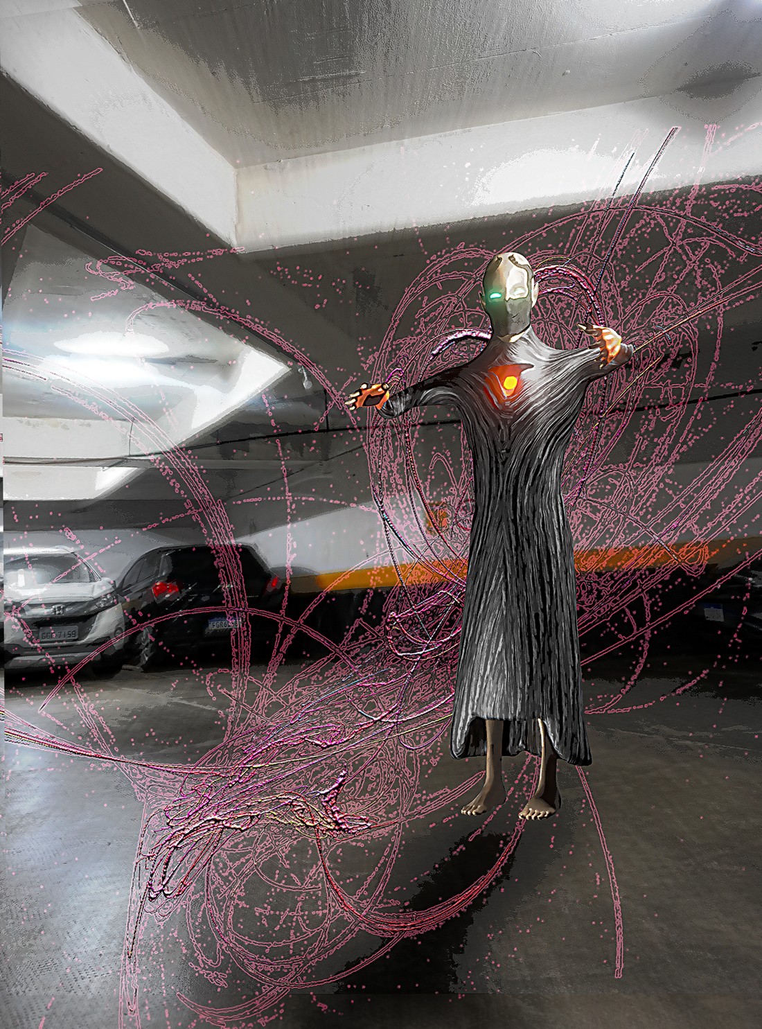 exhibition by artist gabriel koi at solo show online