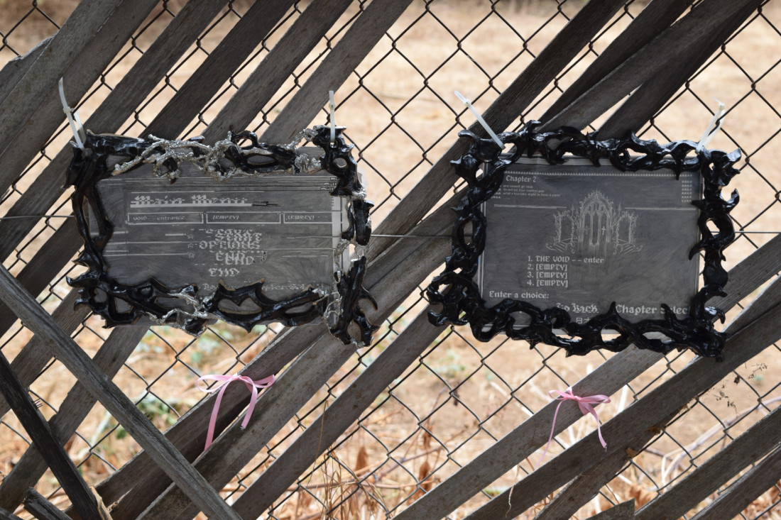 exhibition by clairostorm at solo show online