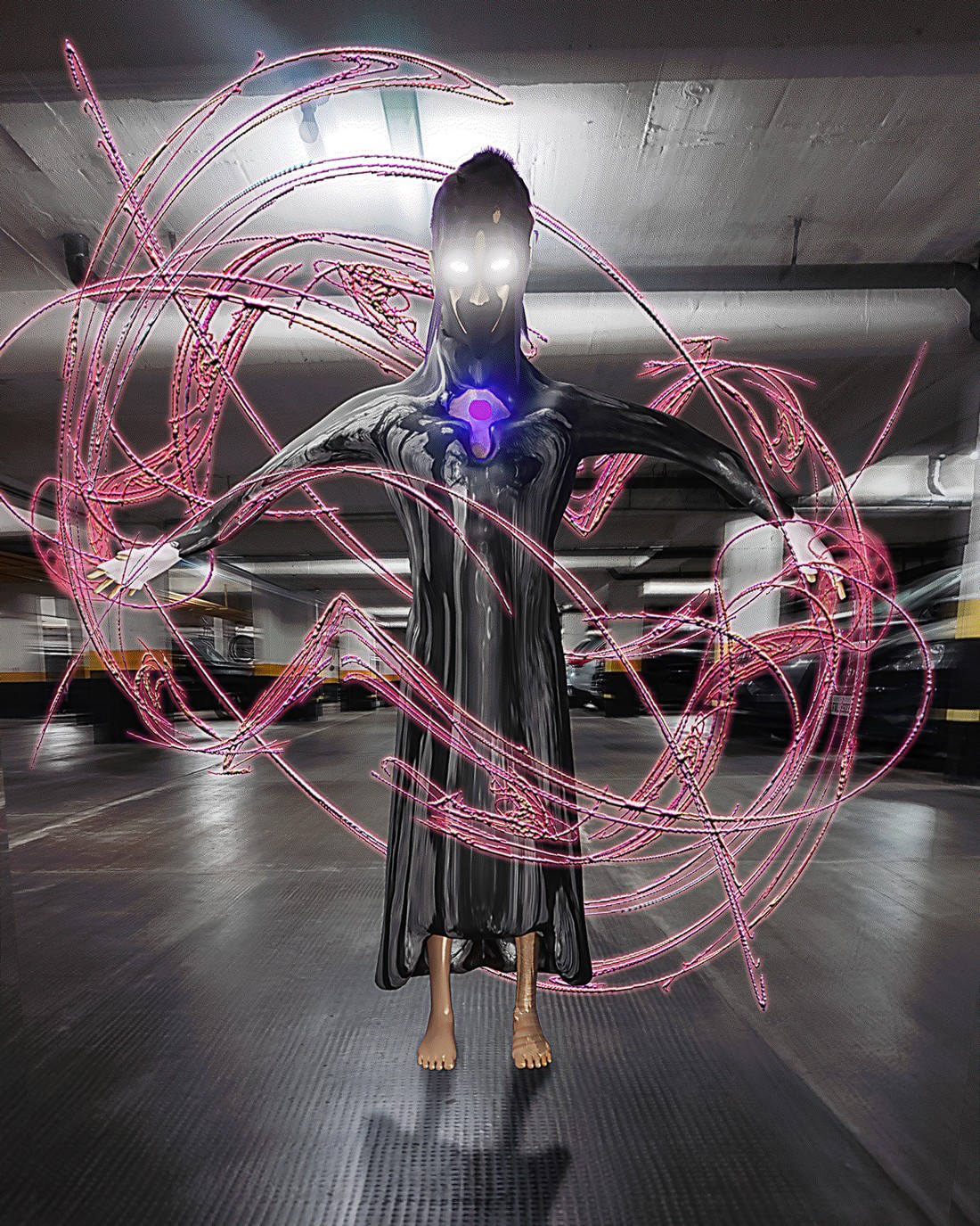 exhibition by artist gabriel koi at solo show online