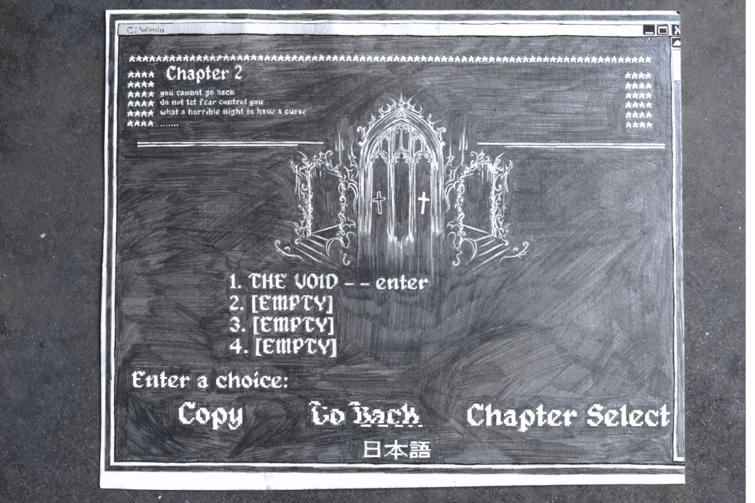 exhibition by clairostorm at solo show online