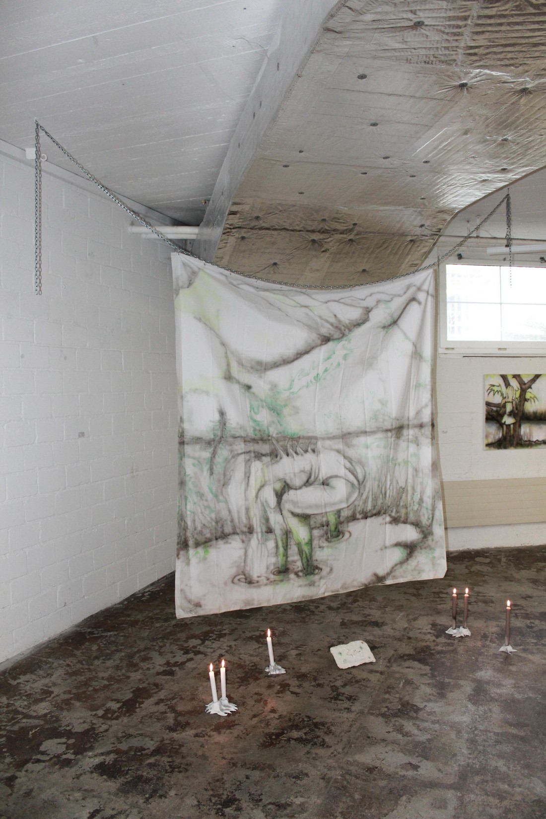 exhibition by artist maksim klopfsteinat solo show online