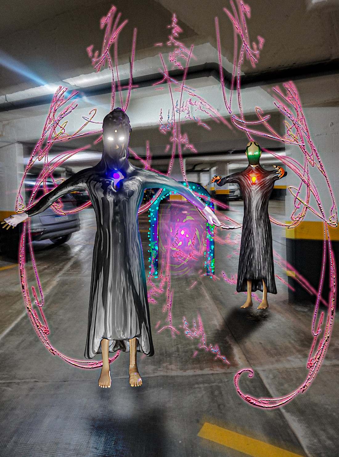 exhibition by artist gabriel koi at solo show online