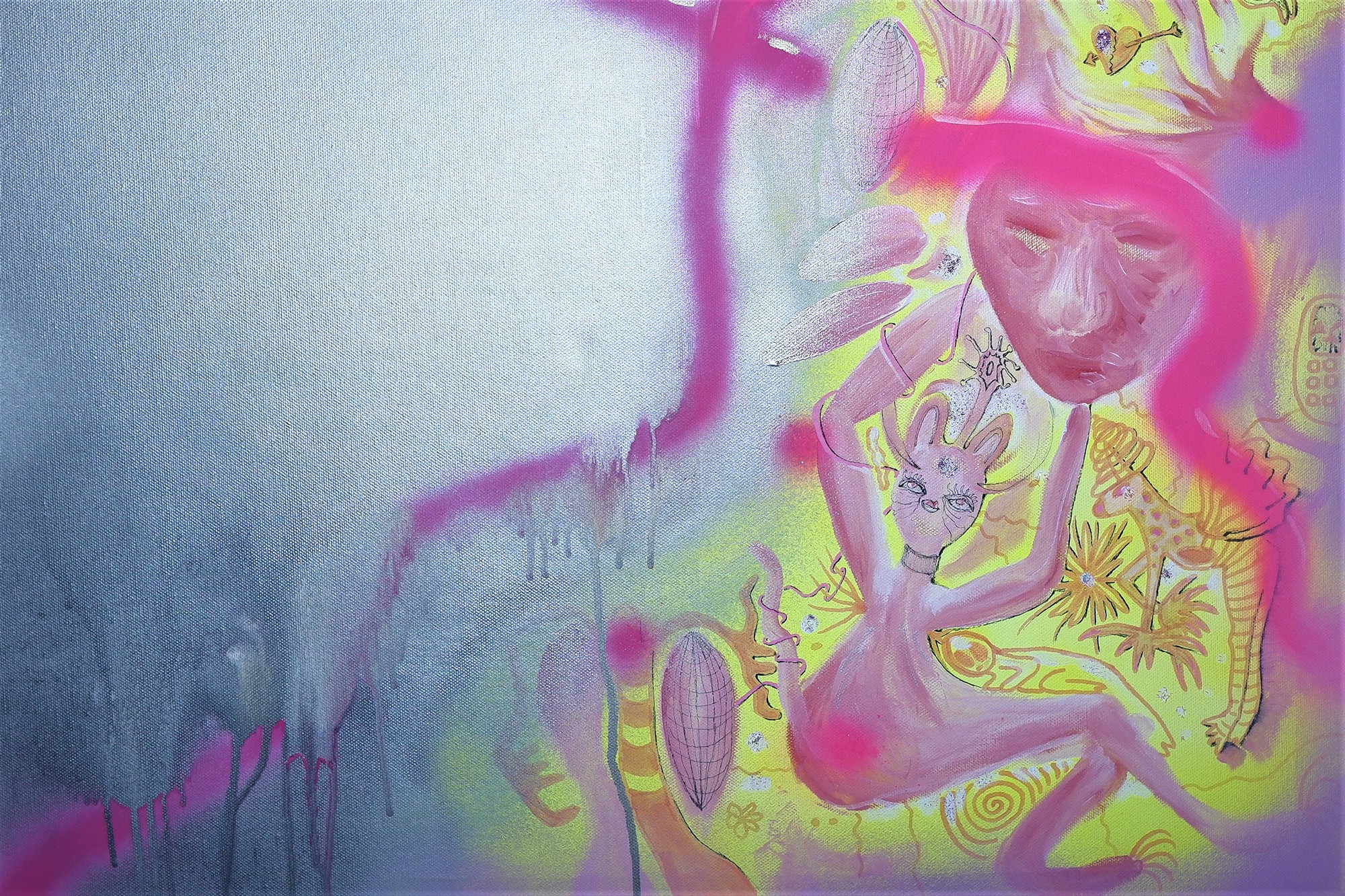 exhibition by eliska jahelkova at solo show online, curated by halo