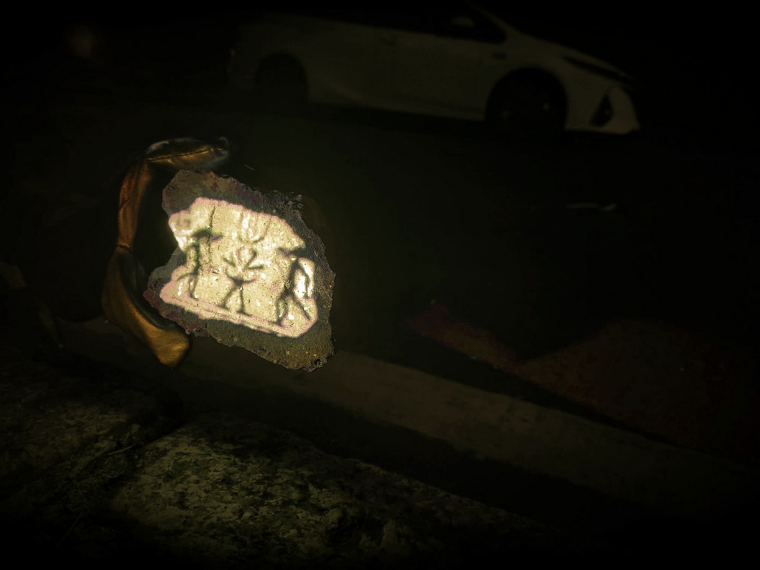 exhibition by artist ivy and giorgia at solo show online