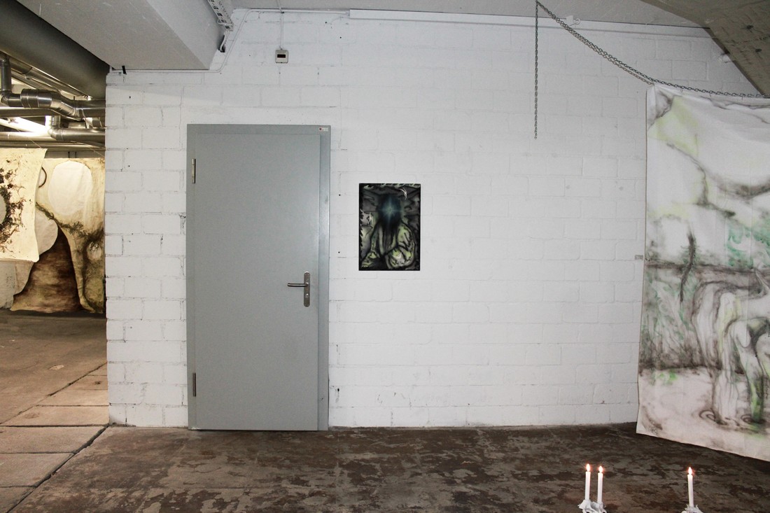 exhibition by artist maksim klopfsteinat solo show online