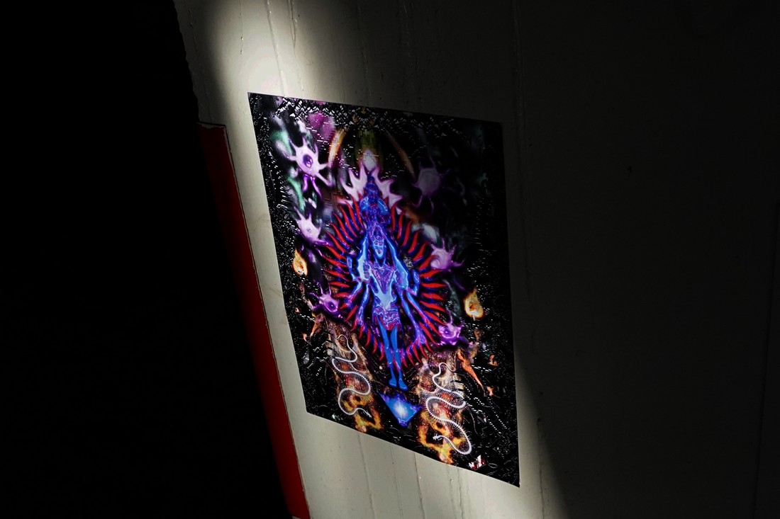 exhibition by artist hiren and giorgia at solo show online