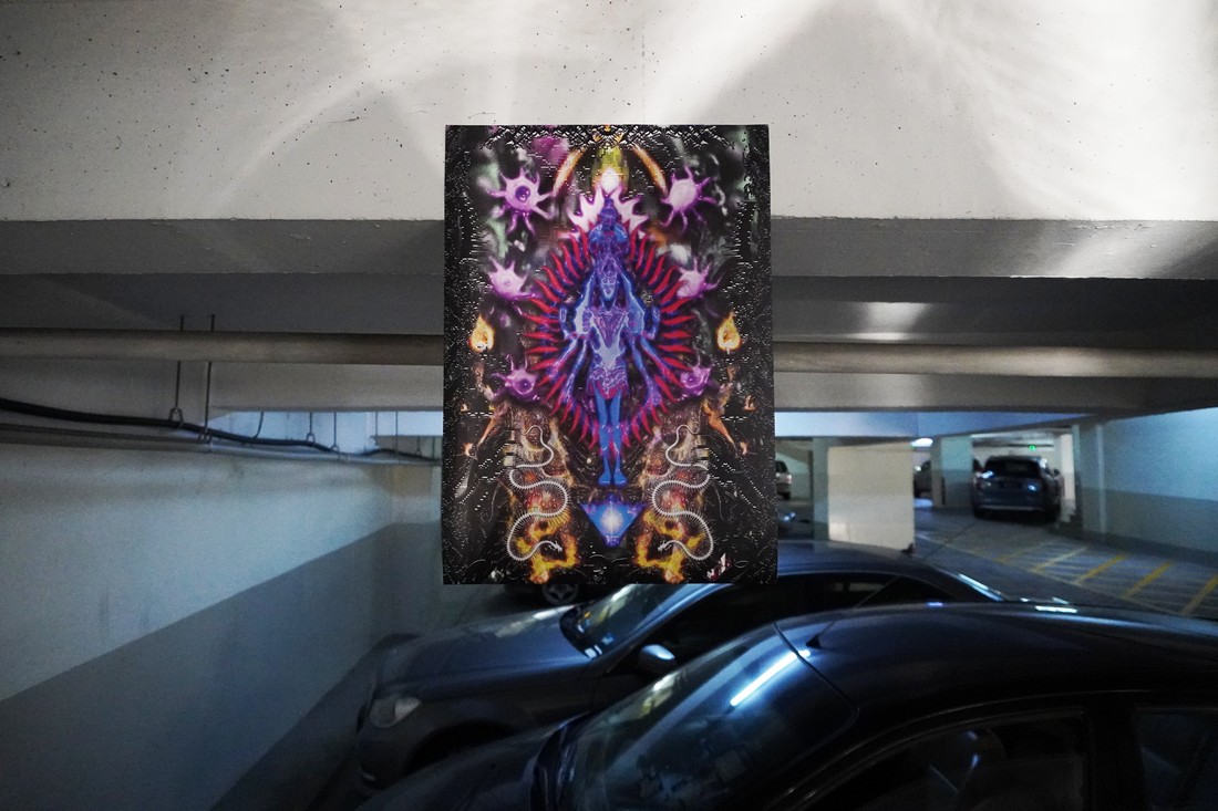 exhibition by artist hiren and giorgia at solo show online