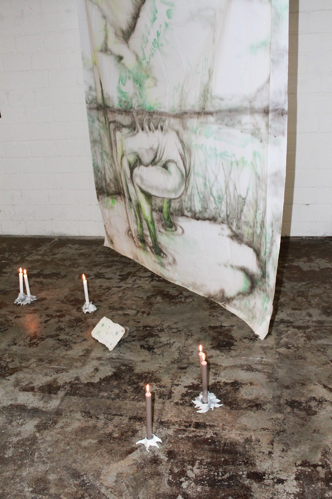 exhibition by artist maksim klopfsteinat solo show online