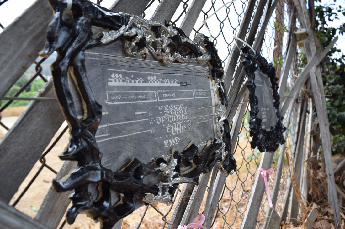 exhibition by clairostorm at solo show online