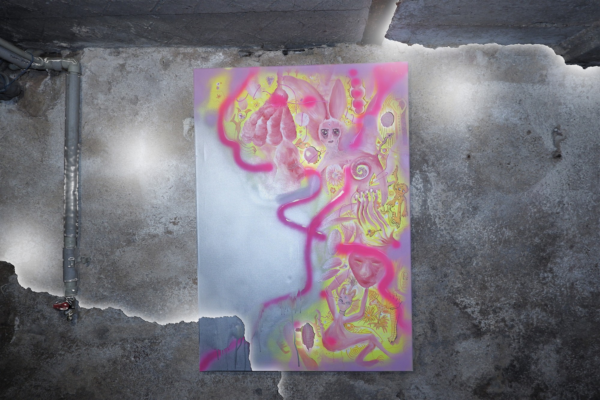 exhibition by eliska jahelkova at solo show online, curated by halo