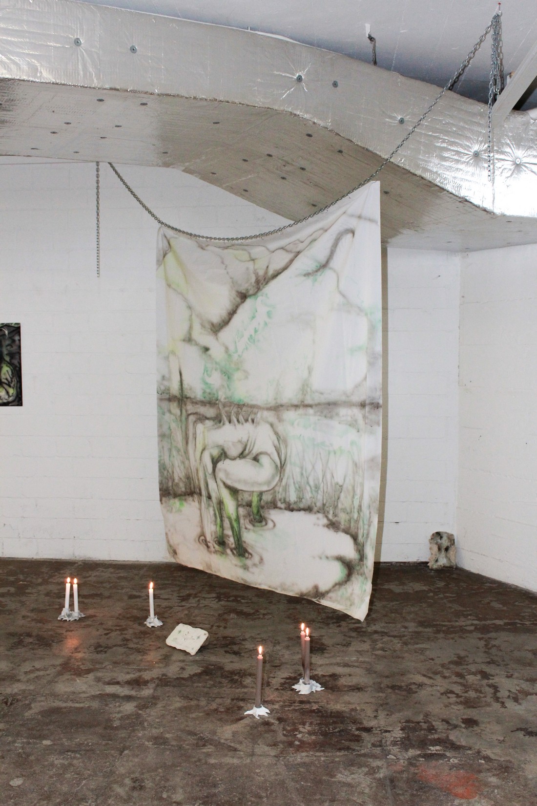 exhibition by artist maksim klopfsteinat solo show online