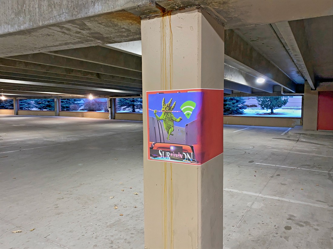 exhibition by artist ian bruner at solo show online