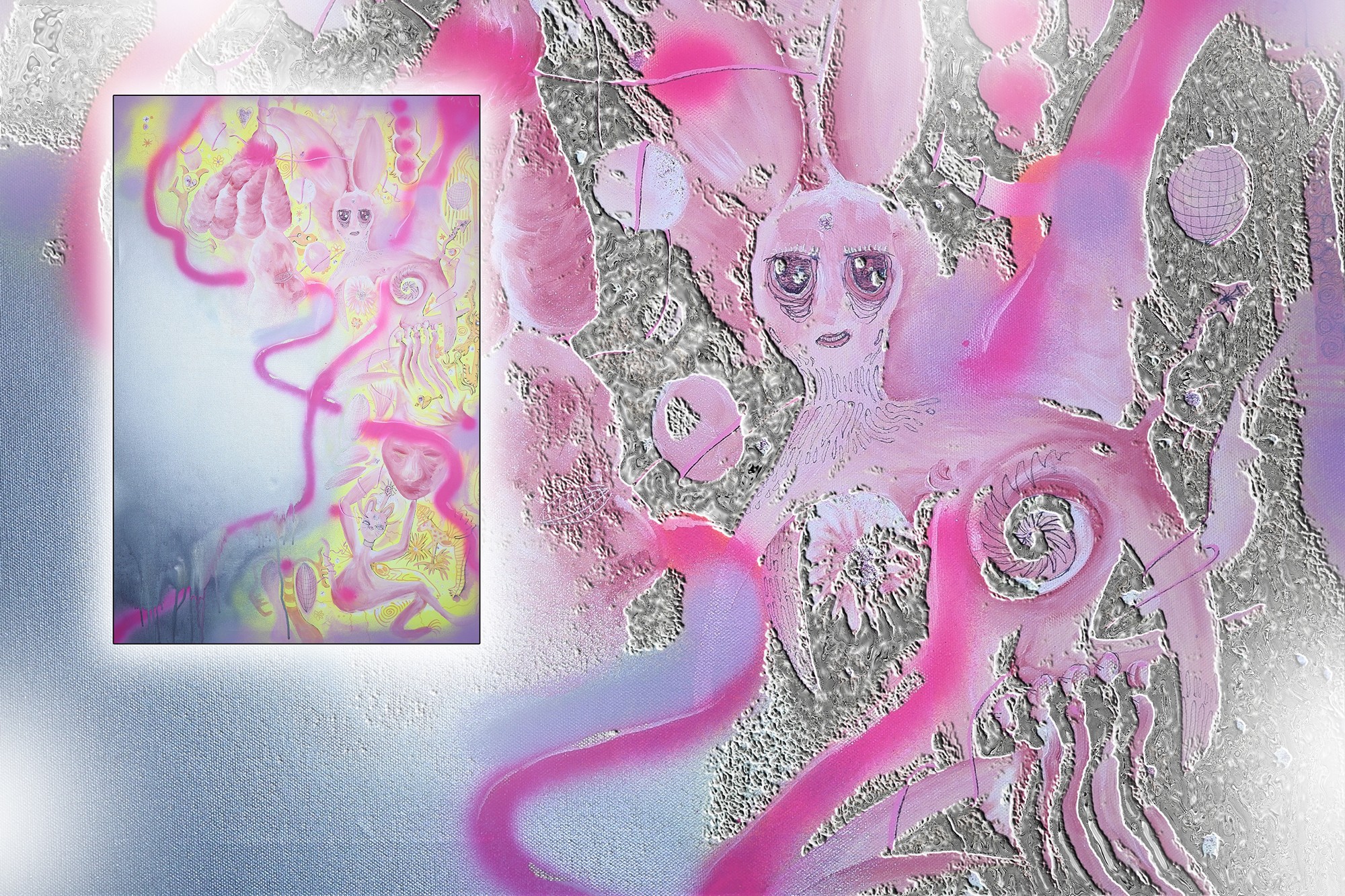 exhibition by eliska jahelkova at solo show online, curated by halo