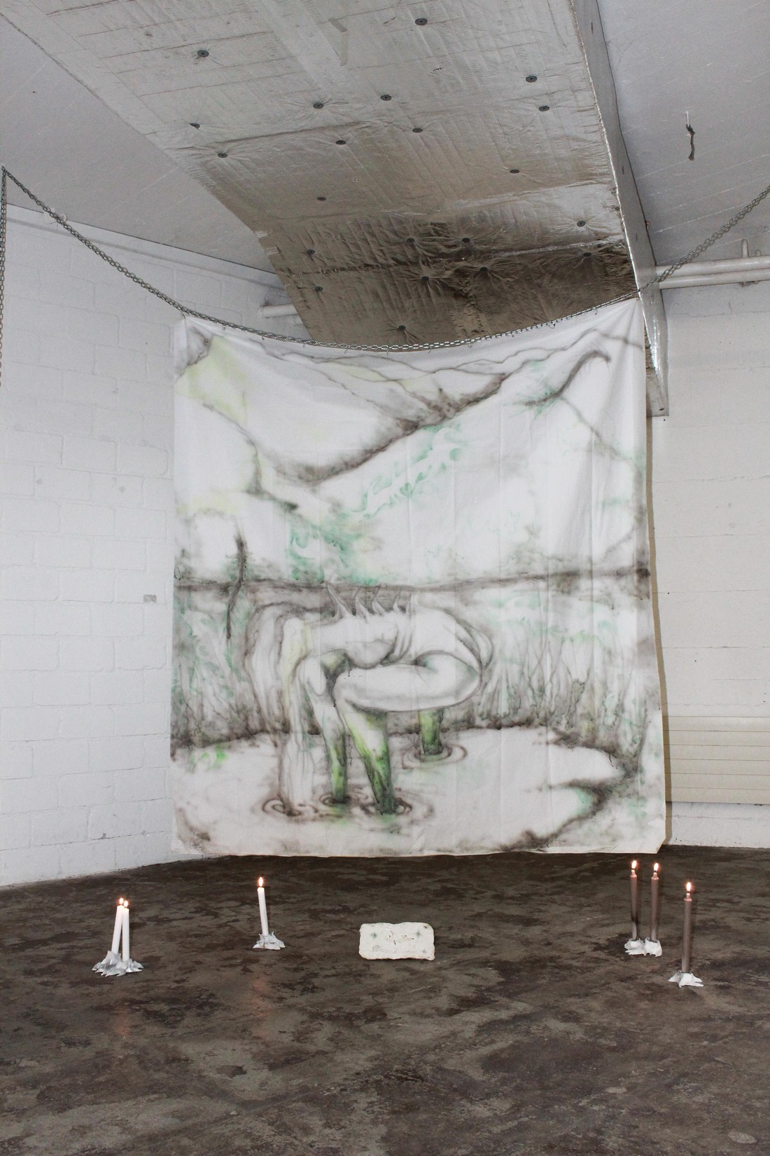 exhibition by artist maksim klopfsteinat solo show online