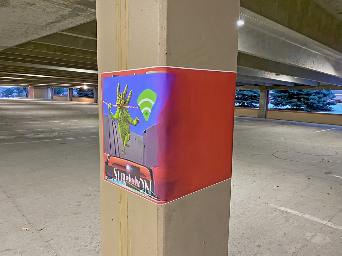 exhibition by artist ian bruner at solo show online