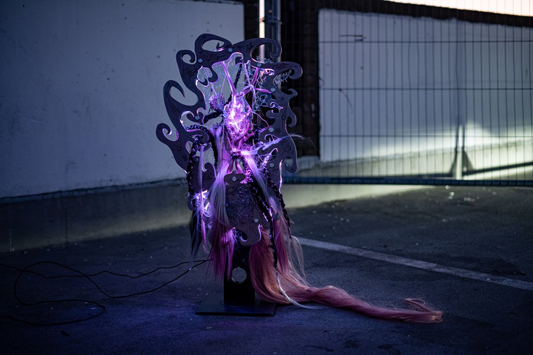 exhibition by organized by david varhegyi at solo show online