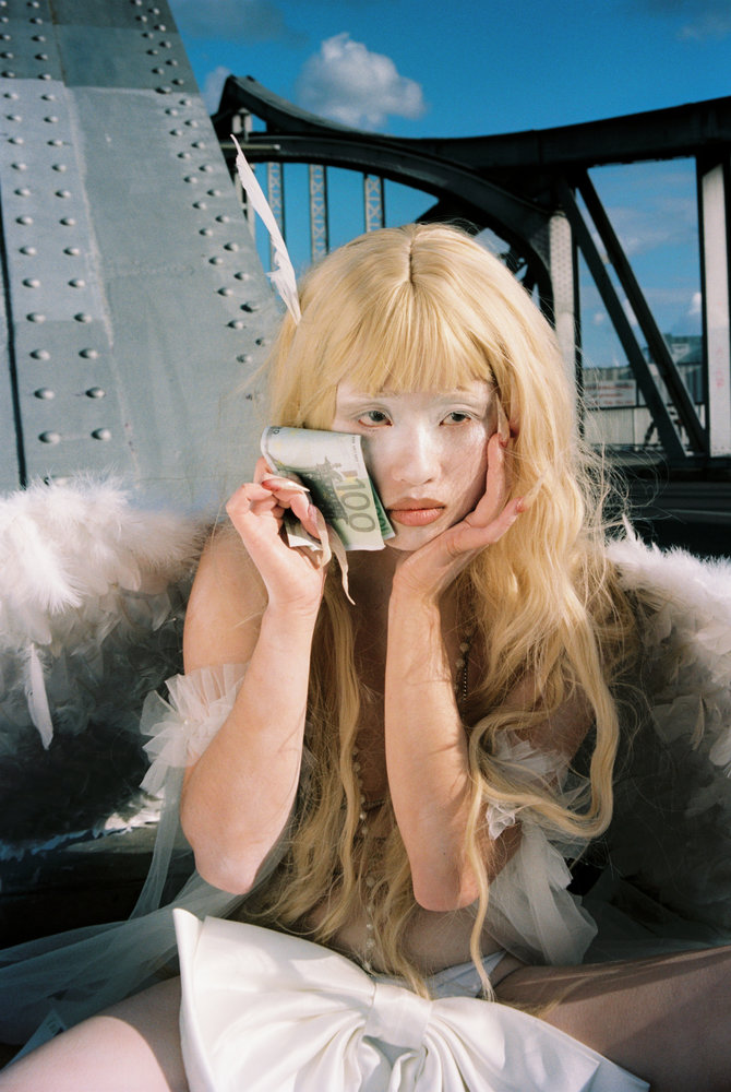 Modern Angel by lily carmesi + sofia goicoechea for artwings berlin