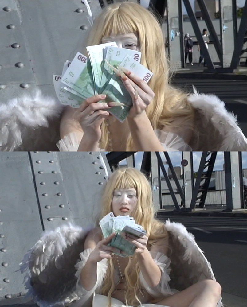 Modern Angel by lily carmesi + sofia goicoechea for artwings berlin