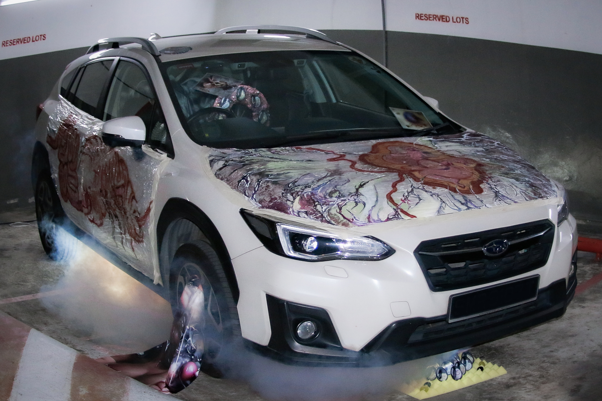 exhibition by potluck singapore at solo show online