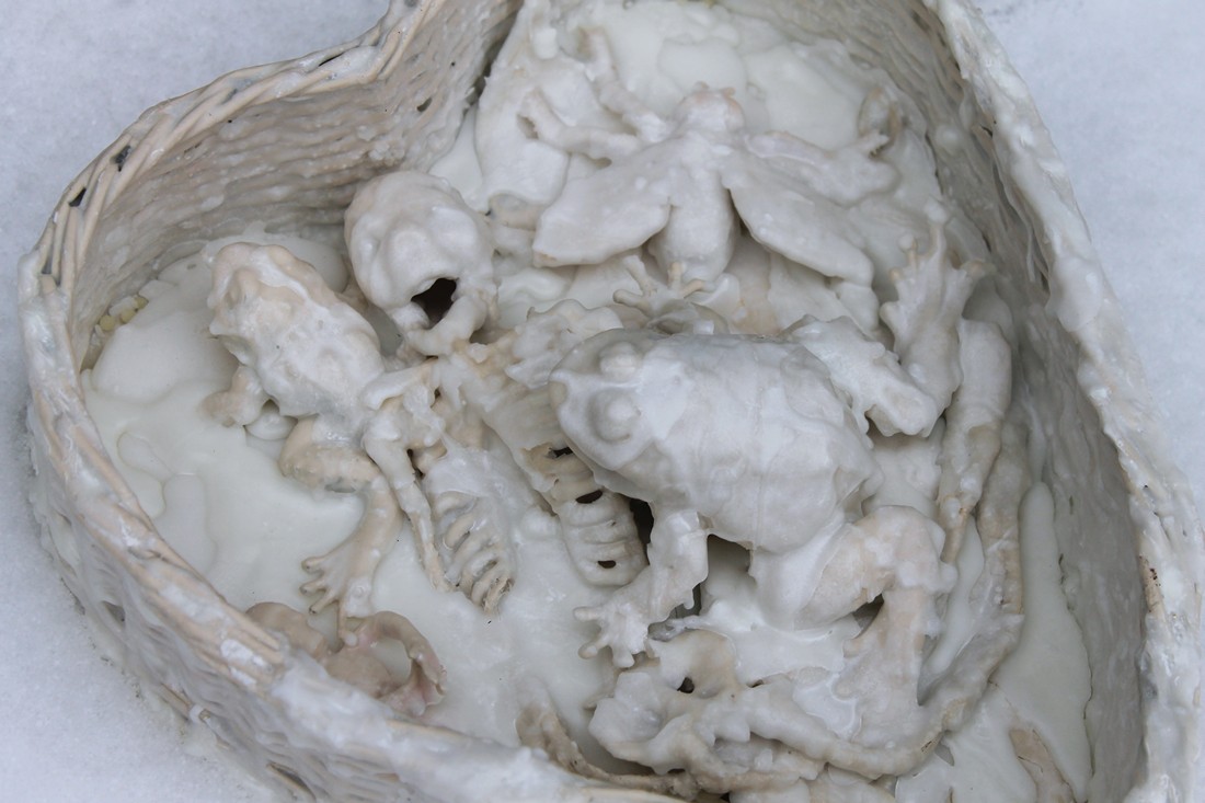 exhibition by artist sara blosseville at solo show online